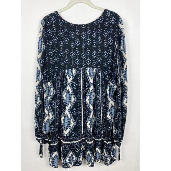 Free People Down By The Bay Tunic Top - Picture 5 of 8